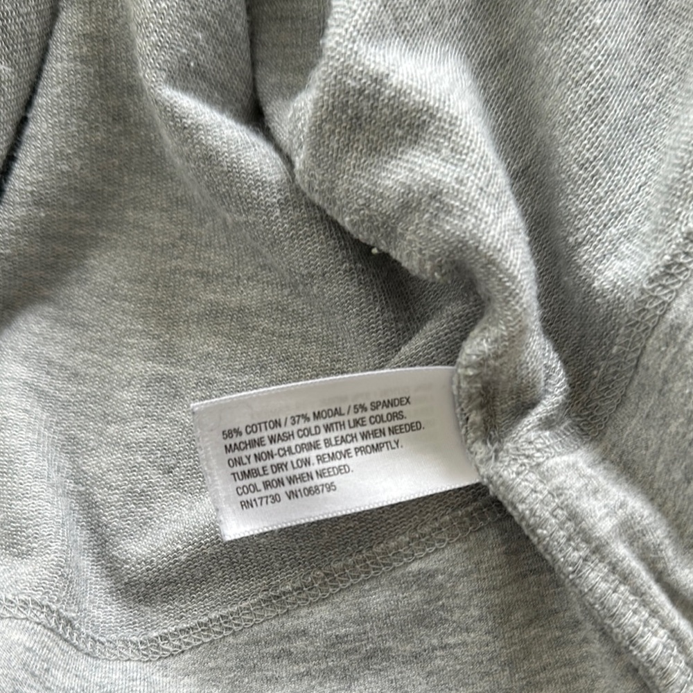 Merona Women’s Gray Cowl Neck Sweatshirt XXL - Picture 6 of 6